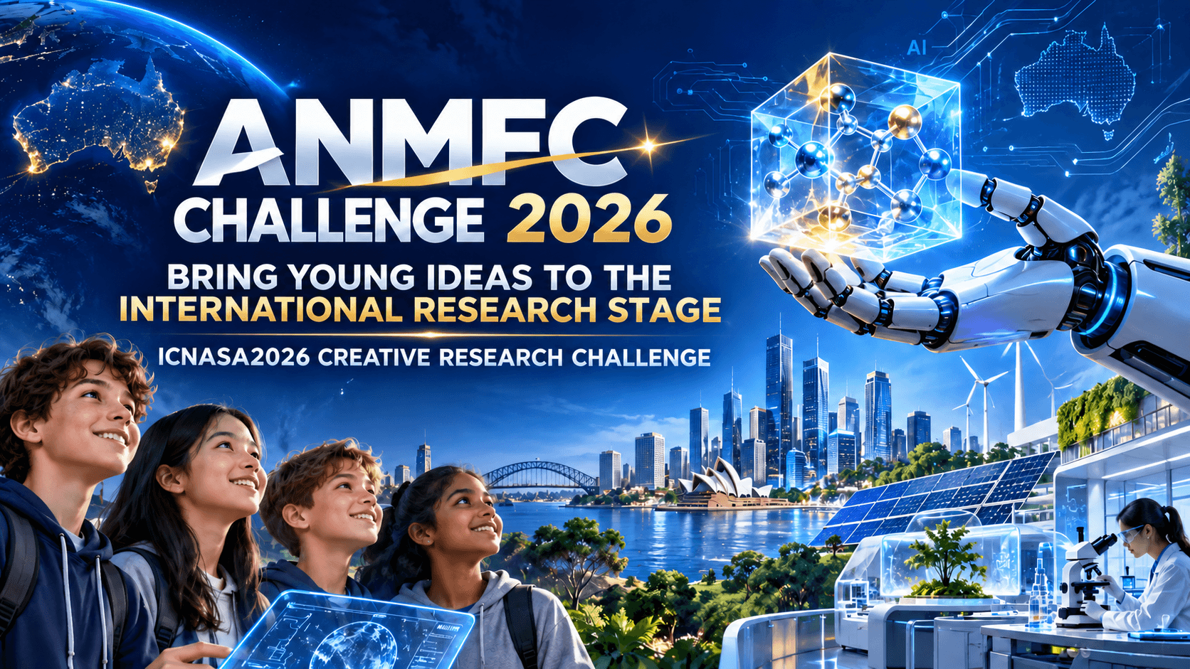 ANMFC ICNASA Challenge 2026 English landscape cover